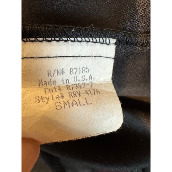 Vintage Y2K Ruby Rox Black Goth Knee Length Sleeveless Dress Small - Picture 7 of 8